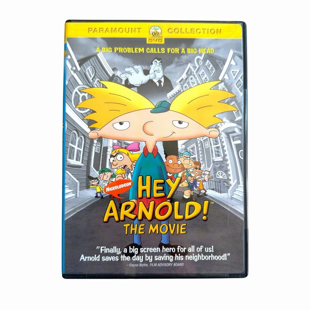 Hey Arnold The Movie DVD 2002 Brand New Factory Sealed Nickelodeon Vintage 90s
